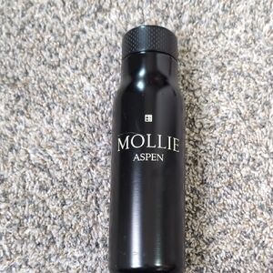 Mollie Aspen Luxury Hotel Black Metal Water Bottle, 25 oz